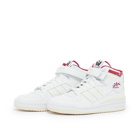 adidas Originals Forum Mid TM | | | MBCY GY9556 at solebox white/off red ftwr white/power