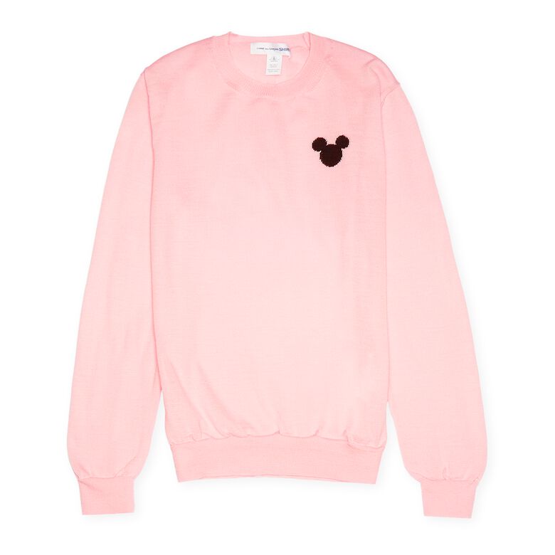pink solebox Comme Shirt Sweatshirts Order des Sweater | from MBCY Knit Garcons